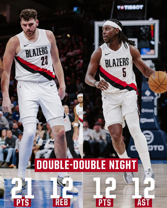 克林根统治内线！开拓者力克森林狼豪取三连胜