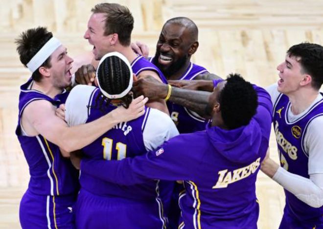 NBA西部排名格局重塑：雷霆11连胜领跑，湖人险胜